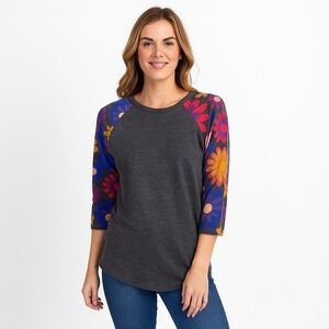 lularoe Randy Raglan Top Size XS